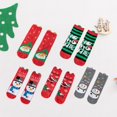 thumbnail image 4 of Calcetines decorativos con impresión, regalos de Navidad, decoración, regalos de muñeco de nieve, medias novedosas C B, 4 of 9