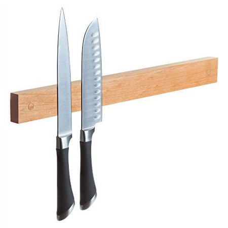 

wooDsom Powerful Magnetic Knife Strip Holder Made in USA (Alder 18 inches)