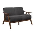 thumbnail image 1 of Topline Home Furnishings Causeuse Gris Foncé, 1 of 4