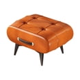 thumbnail image 1 of simhoa Foot Stool Comfortable Shoe Changing Stool for Apartment Bedside Living Room Orange, 1 of 8