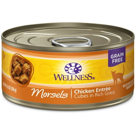 UPC: 0076344026822 | Wellness Complete Health Wet Canned Cat Food Cubed Chicken Entree 5.5oz Can (Pack of 24)