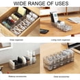 thumbnail image 3 of CAJA DE GESTIÓN DE CABLES, 7 Compartimos Organizador de Caja de Cable Transparente Fácil de Limpiar Multifuncional para la Oficina, 3 of 7