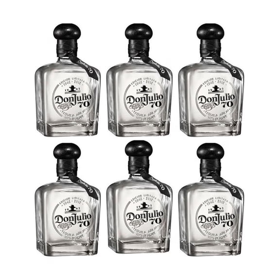 Pack de 6 Tequila Don Julio 70 Añejo 700 ml Don Julio  70 Añejo