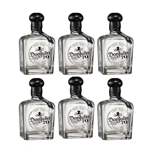 Pack de 6 Tequila Don Julio 70 Añejo 700 ml Don Julio 70 Añejo