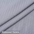 thumbnail image 6 of Yesfashion Soft Microfiber Water Repellent Fabric Shower Curtain or Liner for Bathroom with Embossed Pattern, 6 of 8