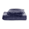 thumbnail image 2 of Soft Velvet Flannel Fleece Sheet Set Non Pilling Anti Static Cozy Warm Bedding for Guest Room Home 2-Piece Set, 2 of 6