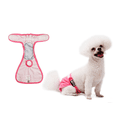 thumbnail image 2 of Paquete de 3 pañales reutilizables para perros, duraderos y lavables, con velcro fuerte y flexible (L) Rojo Verde, 2 of 5