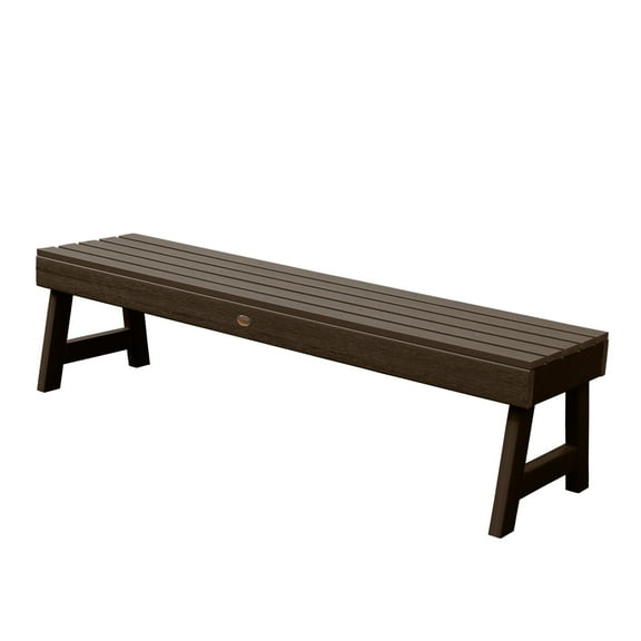 Highwood Weatherly 5ft Picnic Bench - 2-Person, Eco-friendly, Synthetic Wood