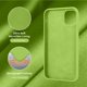 thumbnail image 5 of Funda de silicona ultradelgada y resistente a los golpes para iPhone 11, con forro de microfibra suave antiarañazos, 6,1 pulgadas, color verde Sprout., 5 of 8