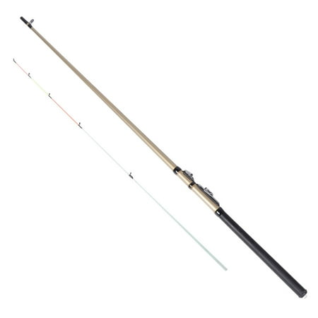 Sorven Fiberglass Fishing RodTelescopic Spinning Fishing Rod Travel Fishing Rod Collapsible Fishing Rod Fiberglass Sensitive Tip Comfortable Grip Metal Guide with Rod Bag for Freshwater Ice Fishing