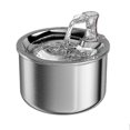 thumbnail image 3 of Cat Water Fountain, Stainless Steel, 2l, Ultra-quiet, Pet Drinking Fountain With, Usb Powered Water Dispenser For Cats And Dogs--eu Regulation-xinhan, 3 of 3