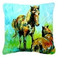 thumbnail image 1 of Carolines Treasures MW1126PW1818 Coussin Décoratif en Toile Motif Cheval, 1 of 1