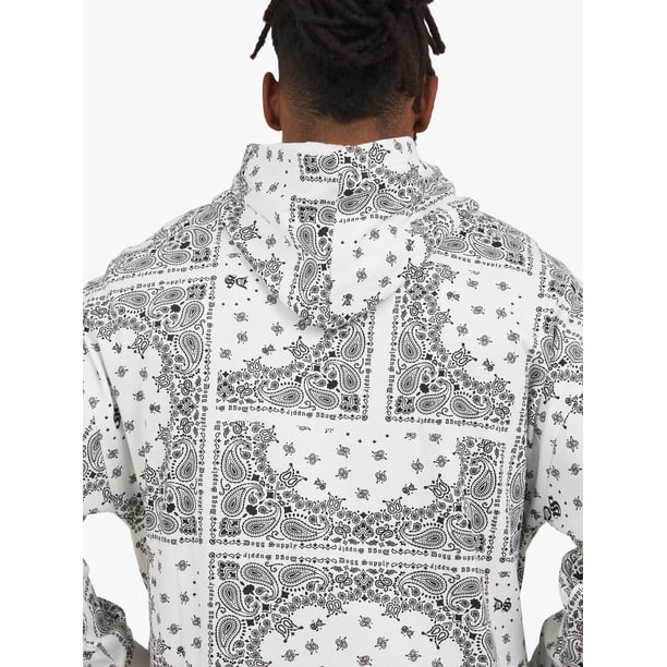 Dogg Supply by Snoop Dogg All Gender Bandana Print Popover Hoodie