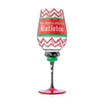 thumbnail image 1 of Godinger 28372 Mistletoe Stem Wine Glass, 1 of 1