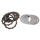 thumbnail image 4 of Kit De Placas De Discos De Fricción De Embrague, 22201 MEB 670, Rendimiento De Frenado De Metal, Alta Resistencia, Resistente Al Desgaste, Fácil Instalación Para ATV ANGGREK IB1618, 4 of 8