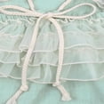 thumbnail image 4 of Embroidery Baby Romper Floral Patterns Sleeveless Square Collar Girls One-piece, 4 of 7