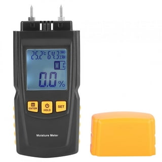 Lzvxtym Wood Moisture Meter Tester, Electric Portable Humidity Tester  Detector for Wood Logs Firewood Hardwood