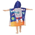 thumbnail image 4 of Toalla Gealaek con capucha para niños, algodón, 61 x 57 cm, suave y absorbente, 4 of 7