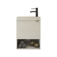 thumbnail image 1 of Esatto® Mueble Baño Pequeño Bleu-n Lavabo Llave Desagües Color Siberia N, 1 of 7