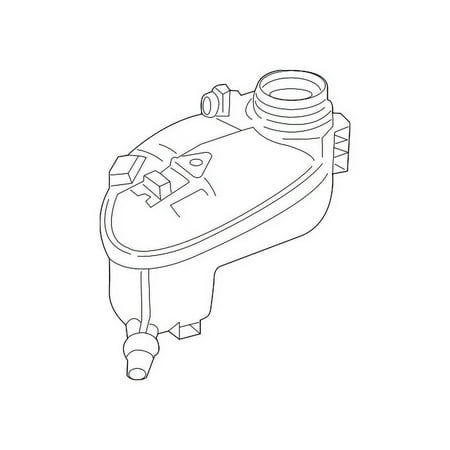Genuine OE Mercedes-Benz Expansion Tank - 246-500-00-49
