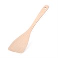thumbnail image 1 of 2 Pieces Non Stick Wooden Spatula Kitchen Cooking Utensils Natural Wood Beech Wooden Spoon Kitchen, 1 of 5