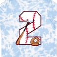 thumbnail image 4 of Inktastic Baseball Second Birthday Two Years Old Boys or Girls Toddler T-Shirt, 4 of 5