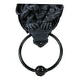 thumbnail image 5 of Gothic Guardian Winged Gargoyle Perching On Roof Pediment Door Knocker Figurine, 5 of 9