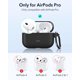 thumbnail image 2 of Funda ESR para AirPods Pro de segunda generación con HaloLock negra, 2 of 9