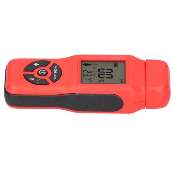 Medidor de humedad dispositivo de prueba de humedad medidor de humedad de madera pantalla LCD analizador de humedad de madera para propietarios de viviendas de papel de bambú