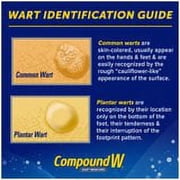 Compound W Freeze Off Wart Remover, Common and Plantar Warts Removal, 8 Applications (Pack of 2)