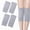 Gray, variant on Stcellnmex Elastic Sponge Knee Pads Anti Slip Protector for Skating Dance Volleyball Cycling 2 Pack