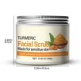 thumbnail image 3 of Exfoliante facial de cúrcuma para pieles sensibles. Exfoliación suave. Limpia la piel. Unifica el tono de la piel., 3 of 9
