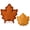Maple, variant on 8-Design Fall Mini Pie Mold Collection, Reusable Hand Pie Molds, Dough Presser Pocket Pie Maker for Autumn Thanksgiving Baking, Mini Pastry Cutter & Shaper, Holiday Baking Supplies(Squirrel)