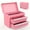 Pink, variant on Mini Metal Toolbox, 2 Drawers & Top Storage, Garage/Hardware Tool Organizer, Small Cabinet, Colorful Storage Box