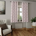 thumbnail image 2 of Ambesonne Grommet Curtain, , 50"x72", Soft Pink Umber and Indigo, 2 of 5