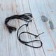 thumbnail image 4 of Correa antideslizante para gafas de exterior, soporte de cuerda trenzada para deportes, viajes, natación (negro), 5 uds., 4 of 8