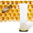 thumbnail image 1 of 10 x Plastic Roller Cages, Queen Bee Rearing Cup Kit Cages Beekeeping Tool Equipment (10 x Roller Cages), 1 of 4