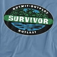 thumbnail image 2 of Survivor Men's  Borneo T-shirt Blue, 2 of 7