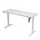 thumbnail image 3 of Escritorio de Altura Ajustable Randu Manual Base Blanca Tablero 150x60 25mm Blanco, 3 of 6