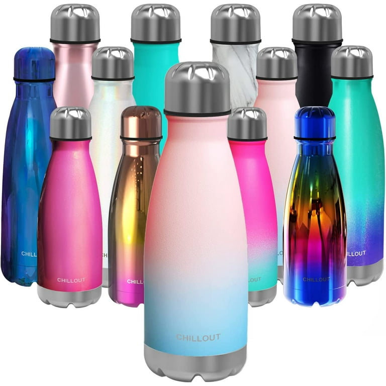 Buy Kids Water Bottles Rainbow - 500ml Children Water Bottle for School - Girls  Water Bottle - Leaproof - Girls Water Bottle Kids - Small Kids Drinks Bottle  - Pink BPA Free