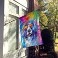 thumbnail image 4 of Old English Sheepdog Hippie Dawg House Flag 28 in x 40 in, 4 of 7