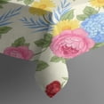 thumbnail image 3 of Pioneer Flower Floral Print Pattern Rectangle Tablecloth 60"x84", Waterproof Polyester Table Cloth, Wipeable Spillproof for Dining Camping Indoor Outdoor, 3 of 5