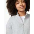 thumbnail image 4 of Free Assembly Girls Quarter-Zip Track Jacket, Sizes 4-18, 4 of 5