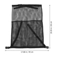 thumbnail image 4 of Miangastore Sac de Fauteuil Roulant 1 Pce Pochette de Rangement pour Fauteuil Roulant (Noir), 4 of 8