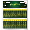 GoGreen Power (24003) Eco Friendly Alkaline C Batteries - No Lead, Cadmium or Mercury - Pack of 2