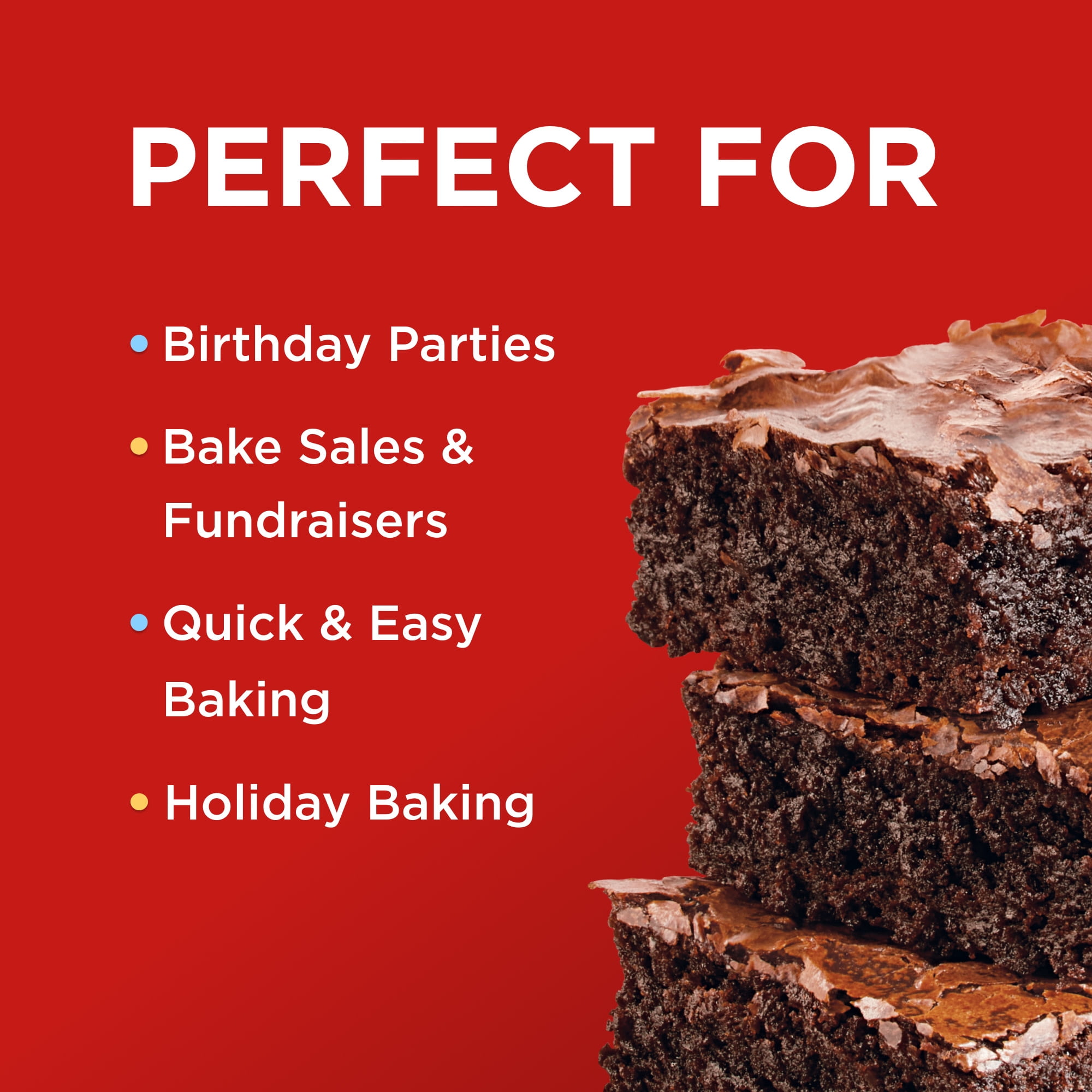 (3 pack) Duncan Hines Brownie Mix, Dark Chocolate Fudge, 18.2 oz.