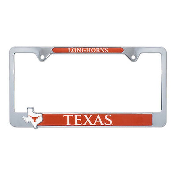 University of Texas Longhorns Texas 3D License Plate Frame