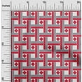 thumbnail image 1 of oneOone Cotton Flex Fabric Diamond & Basketweave Geometric Print Fabric By Yard 40 Inch Wide, 1 of 4