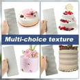 thumbnail image 4 of 4 Pc Cake Scraper Smoother 9 and 8 Inch Stainless Steel Cake Decorating Tools for Mousse Buttercream and Pastry Decoration Send Goods from Local Warehouse, 4 of 7