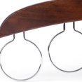 thumbnail image 3 of Bufanda Tie Hanger 6 Círculos Slots Perfecl Soporte para organizador de colgadores para bufandas Almacenamiento Para Calcetines Bufandas Rack Belt Mufflers And Shawl Accesori Café, 3 of 8